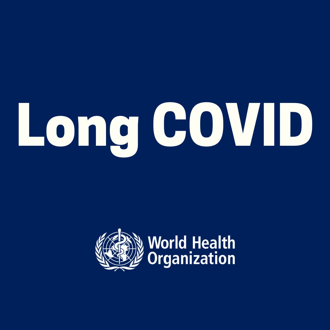 #LongCOVID, or post #COVID19 condition, is a substantial and ongoing challenge to global health.​

Join this webinar for an update on global scenario of research on post COVID-19 condition, what we have learnt so far and initiatives to support patient care.

🗓️ TOMORROW, Wed., 20