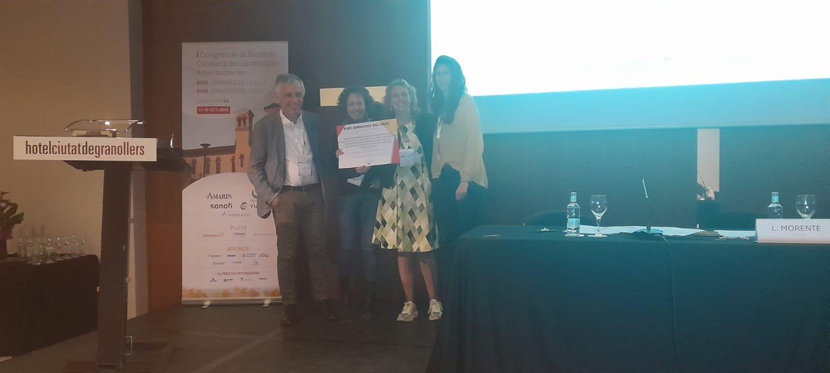 FilialVOR's tweet image. El passat 17-19 d'octubre vam tenir I Congrés de la Societat Catalana de Lipidologia i Arteriosclerosi XXVI Jornades de la XULA XVIII @Gerc_vo @xulacatalunya 

Adjuntem unes quantes fotografies d'aquell dia.