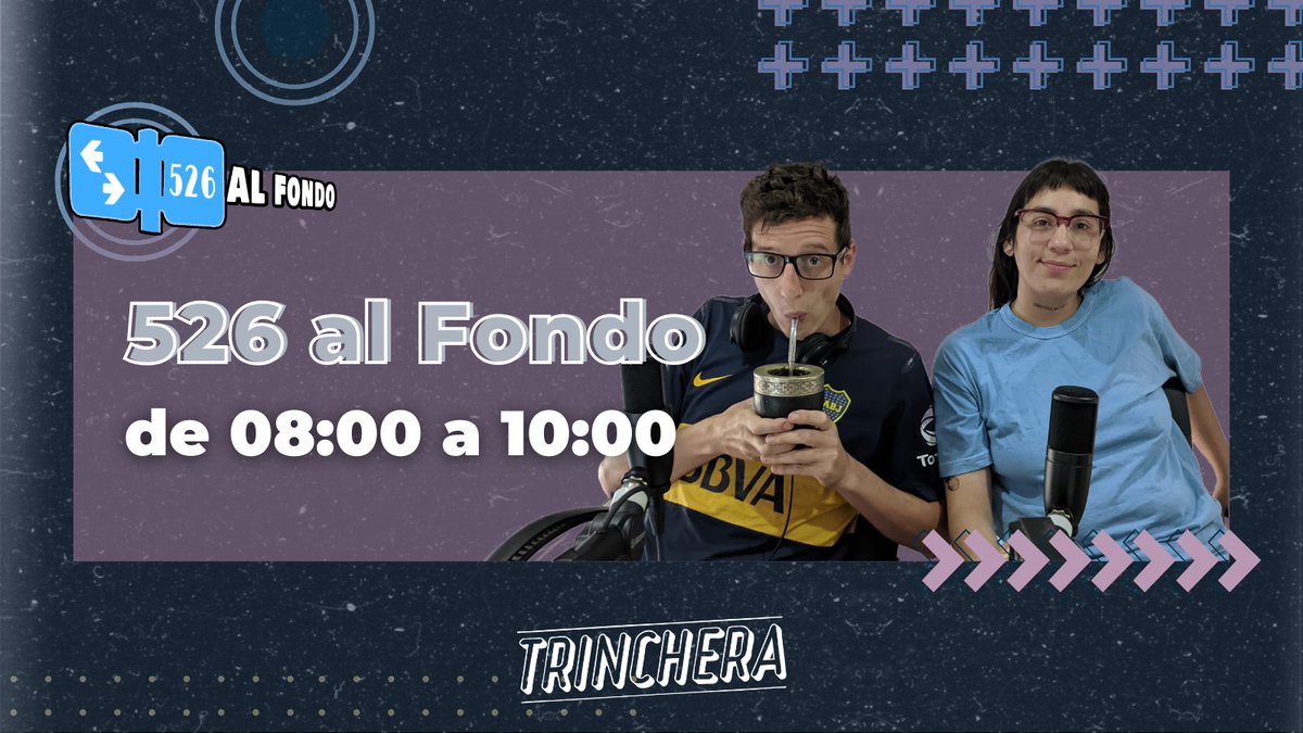 radio_trinchera's tweet photo. ¡Vení a Trinchera_TV que estamos recargados para el martes de quejas en #526AlFondo!

🚂 Con la conducción de @francocarignano y @ManesMalen77795.

📞 Manda tu queja al 221-3146881.

🔴 En vivo:
https://t.co/RTSxdRQqUG
https://t.co/OapAuXNT11 https://t.co/FSoyo6XILE