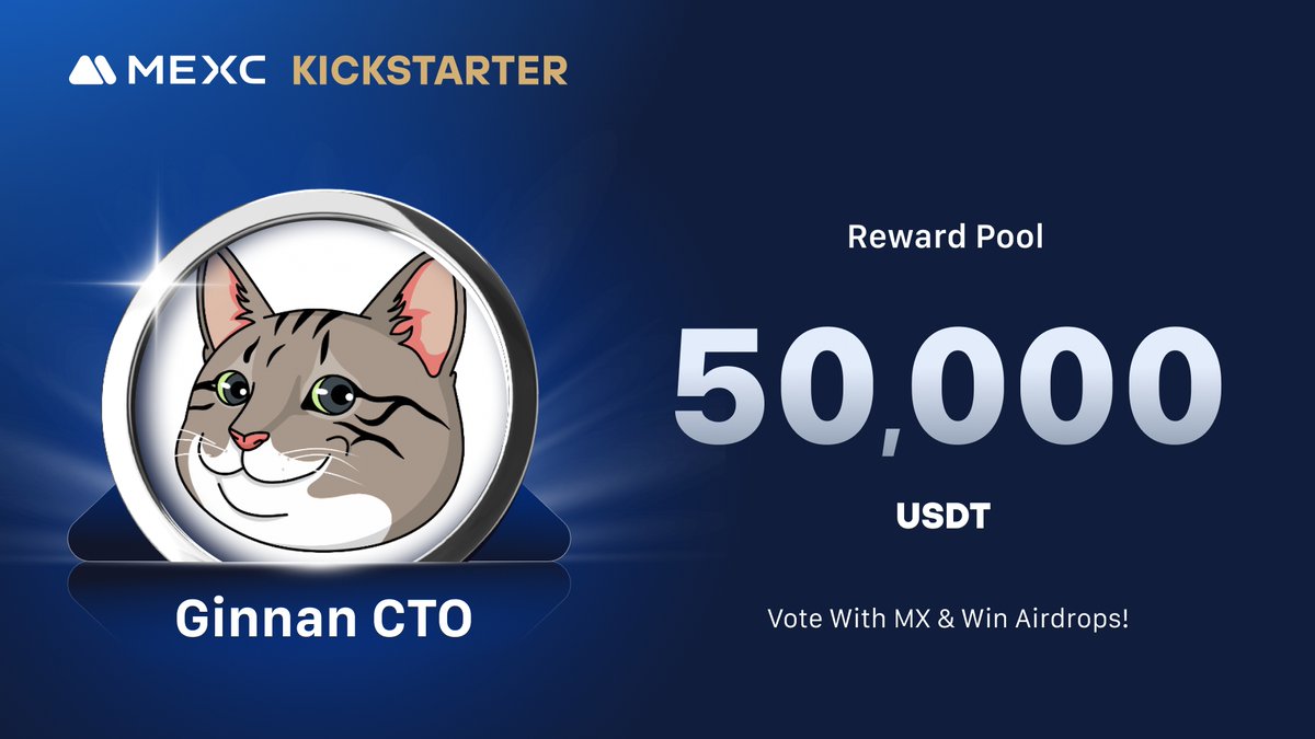 MEXC_Official's tweet image. .@ginnanog, the first-ever deployed OG meme token, positioned as the &quot;cat brother&quot; to Neiro and Doge, is coming to #MEXCKickstarter 🚀

🗳Vote with $MX to share massive airdrops
📈 #GINNANCTO/USDT Trading: 2024-11-20 14:00 (UTC)

Details: mexc.com/support/articl…