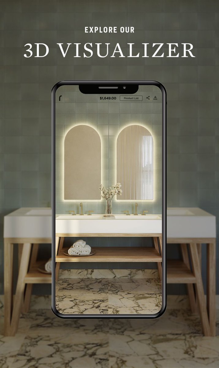 Luxury isn’t just seen—it’s experienced.

Explore <a href="/Robern/">Robern</a>'s bathroom designs with the Threekit 3D Visualizer. Immerse yourself in customizable luxury like never before. 💡

🔗 Try it now: visualizer.robern.com

#3DVisualizer #LuxuryDesign #VisualCommerce