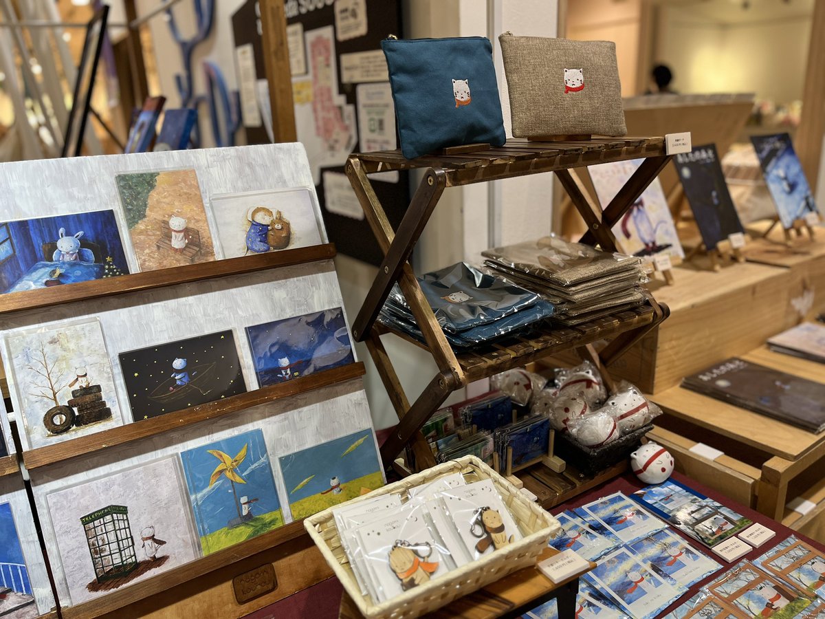 nagomikoubou's tweet photo. 【催事出店のお知らせ】
明日11/20（水）-26（火）まで、阪急梅田10FSOUQ様の一角にて、クリスマススペシャルショップ2024に参加させていただくことになりました☺️✨
期間中は毎日在店してますので、是非お立ち寄りいただけると嬉しいです。
ご一緒している貴納さん（@daisuke_kino ）の暖かい家のような素敵なブース（四枚目）も必見です🏠