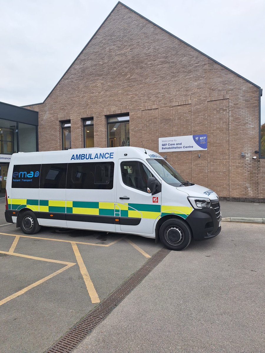 This week, EMA Patient Transport assisted a patient from <a href="/QEF1/">QEF</a> to a pool physiotherapy session in Reigate using our private ambulance service. The staff were fantastic! Learn more about EMA's private ambulance services: emapatienttransport.co.uk/private-ambula…