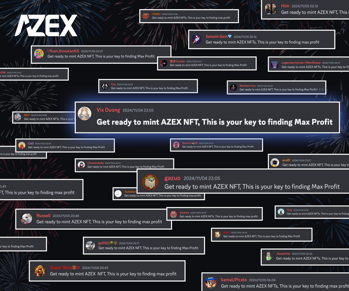 azex_io's tweet photo. ⏰ Only 2 hours to go!
🎟 WL GTD: 4:20 PM UTC
🎫WL FCFS: 5:20 PM UTC
🔥Public Mint: 7:20 PM UTC
Max Mint: 1 NFT per wallet
🔗 https://t.co/wzTXt10UcS
#AZEx #AZBear #AZExBear #NFT #DeFi #Berachain https://t.co/WLVaMxfsKR