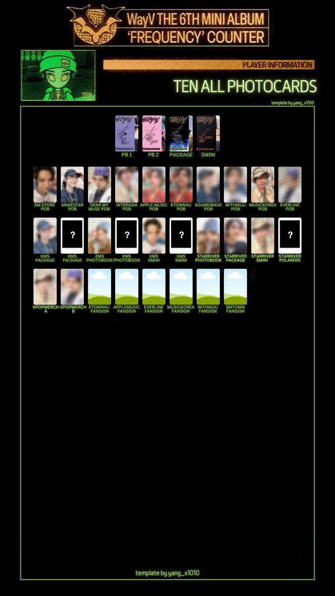 WayV 威神V シャオジュン frequency kms トレカ 2枚セツト 2025年最新