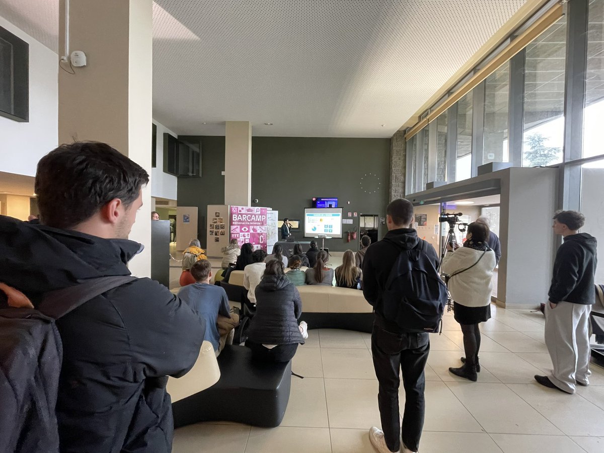 Inserm Auvergne-Rhône-Alpes (@insermaura) on Twitter photo 60 ans de l’Inserm au BarCamp à la BU sciences <a href="/UnivLyon1/">Université Lyon 1</a>.
Merci à Gabriel Chemin
<a href="/crcl/">CRCL</a> et Manon Gouez <a href="/CancerEnvironn/">Cancer Environnement</a> <a href="/CLCCLeonBerard/">Centre Leon Berard</a> pour leur intervention 60 ans de l’Inserm au BarCamp à la BU sciences <a href="/UnivLyon1/">Université Lyon 1</a>.
Merci à Gabriel Chemin
<a href="/crcl/">CRCL</a> et Manon Gouez <a href="/CancerEnvironn/">Cancer Environnement</a> <a href="/CLCCLeonBerard/">Centre Leon Berard</a> pour leur intervention