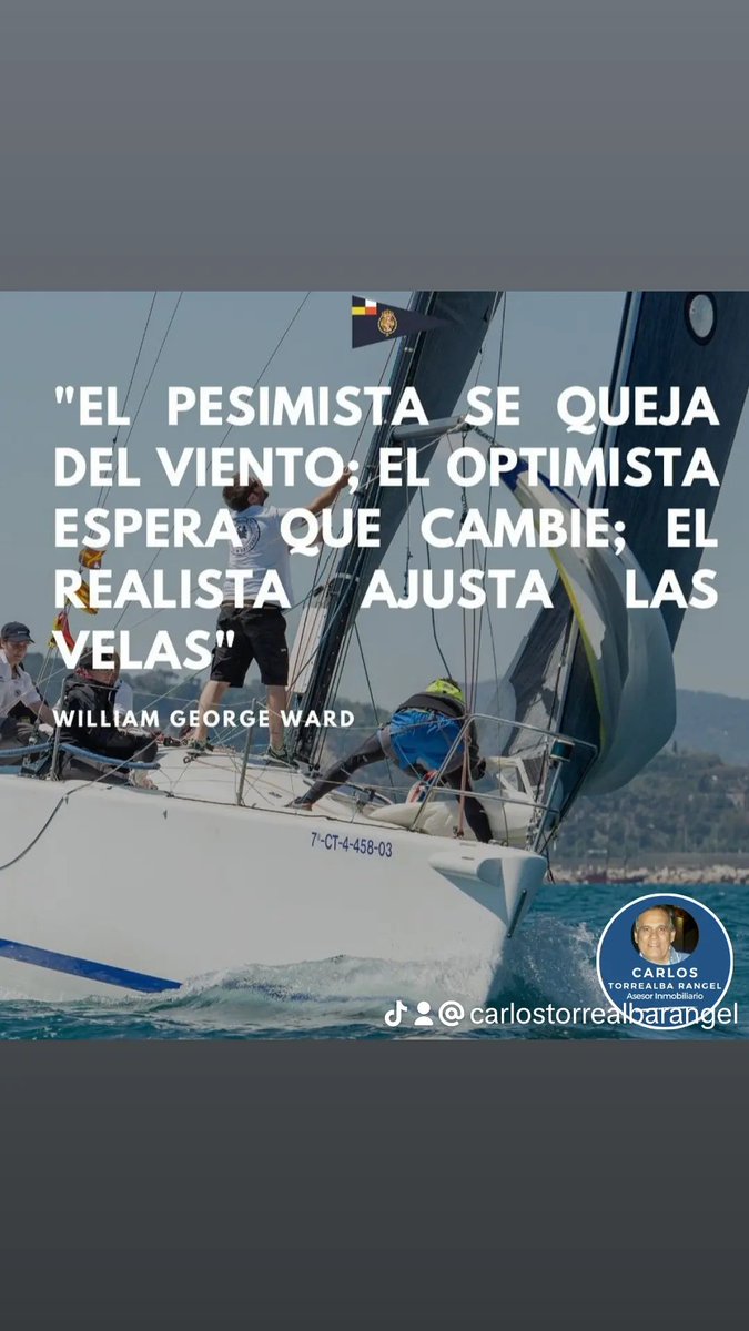 ctorrealbar's tweet photo. 🔴🔵🔴

Ajustar las velas y seguir adelante.

Feliz Día !!!

Carlos Torrealba Rangel
Asesor Inmobiliario / Economista

IG: @carlostorrealbarangel. 

🟧🟦🟪 https://t.co/tF3WgXWWiX