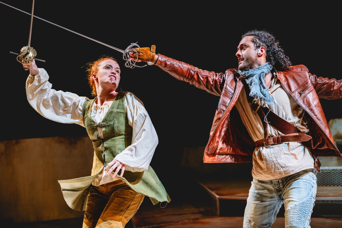 Here are our amazing cast in full action to give you a taster of our action packed swashbuckling adventure The Three Musketeers.
All for one and one for all!
We hope you can join us, book your tickets here: bit.ly/3TEDAqh

Photographs by Andrew Billington