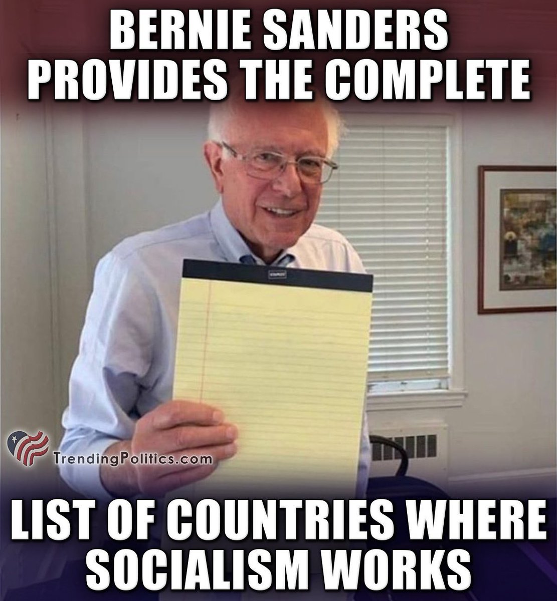 <a href="/FallenAngel1775/">@alwaysbekindbuttakenoshit</a> Good morning 😃☕️☕️🇺🇸🇺🇸🙏🙏 are you sure socialism doesn’t work? Here’s bernie with a list of where it works…