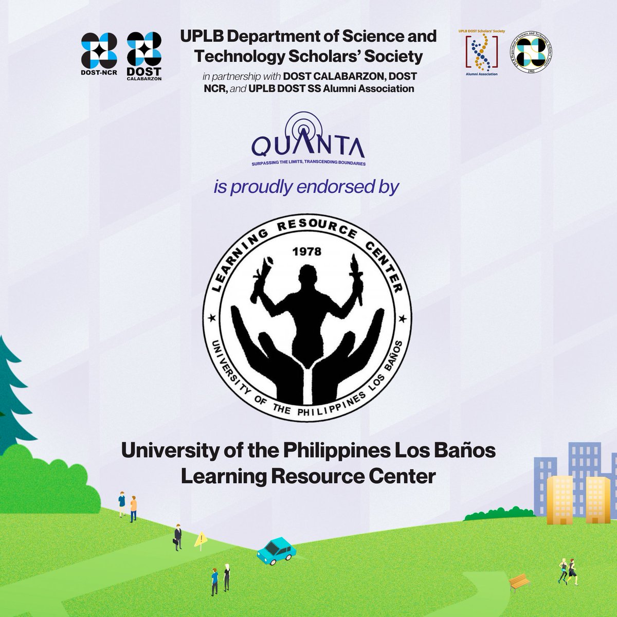 uplbdostss_'s tweet photo. A Huge Thank You to Our Esteemed Endorsers! We would like to extend our deepest gratitude to our endorsers, UPLB Office of Student Activities, UPLB Learning Resource Center, and DOST Regional Patriots Council - Calabarzon for their invaluable support in our annual SSymposium! https://t.co/YCRaL8o9qo