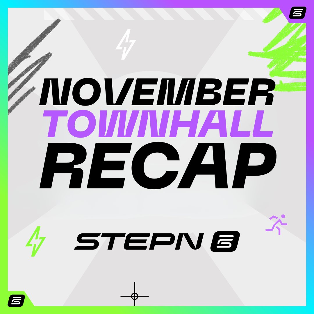 #STEPN &amp; #STEPNGO November Townhall 🌟

Missed our last Townhall? That’s fine, the intern wrote a cool recap for you :)

Here’s everything we announced:
🔹 GMT DAO Launch
🔹 STEPN GO Sneaker Sales Pause
🔹 STEPN Updates
🔹 GUINNESS WORLD RECORDS(™) Partnership
🔹 Snoop Dogg