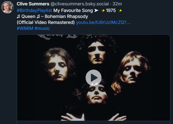 CliveSummers's tweet image. On BlueSky posting my No.1 songs of every year by these
@KateBushMusic @TheNational @The_Cranberries @SkunkAnansie @brydeofficial @radiohead @sharonvanetten @RigidDigits @thescratchmusic @Glen_Hansard @nickcave @thebeatles @DavidBowieReal @Elbow @Amy__Macdonald @agirlcallededdy