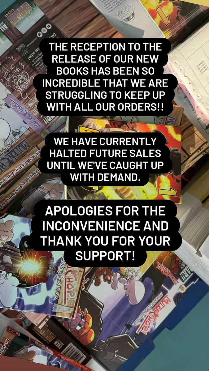 Well... At least it's a good problem to have.