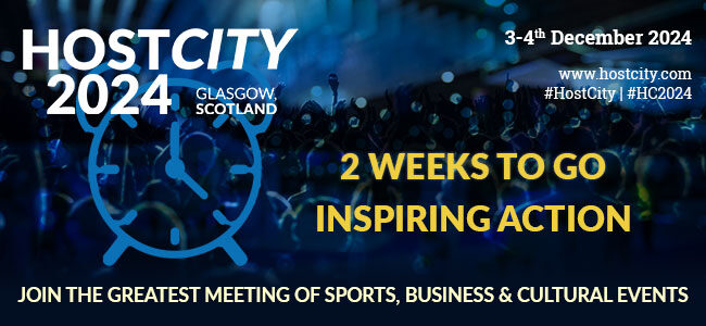 📢 Host City 2024 is just 2 weeks away!
Join us on 3-4 Dec in #Glasgow to hear from leaders in sports, culture and business events.
Explore trends, innovation &amp; sustainability in events while networking with industry decision-makers.
Register now #HC2024
tinyurl.com/bdhfn9zd