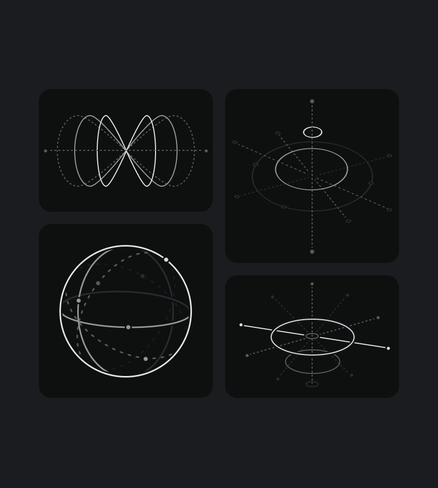 Griveau's tweet image. Empty states design style experiments for @linear