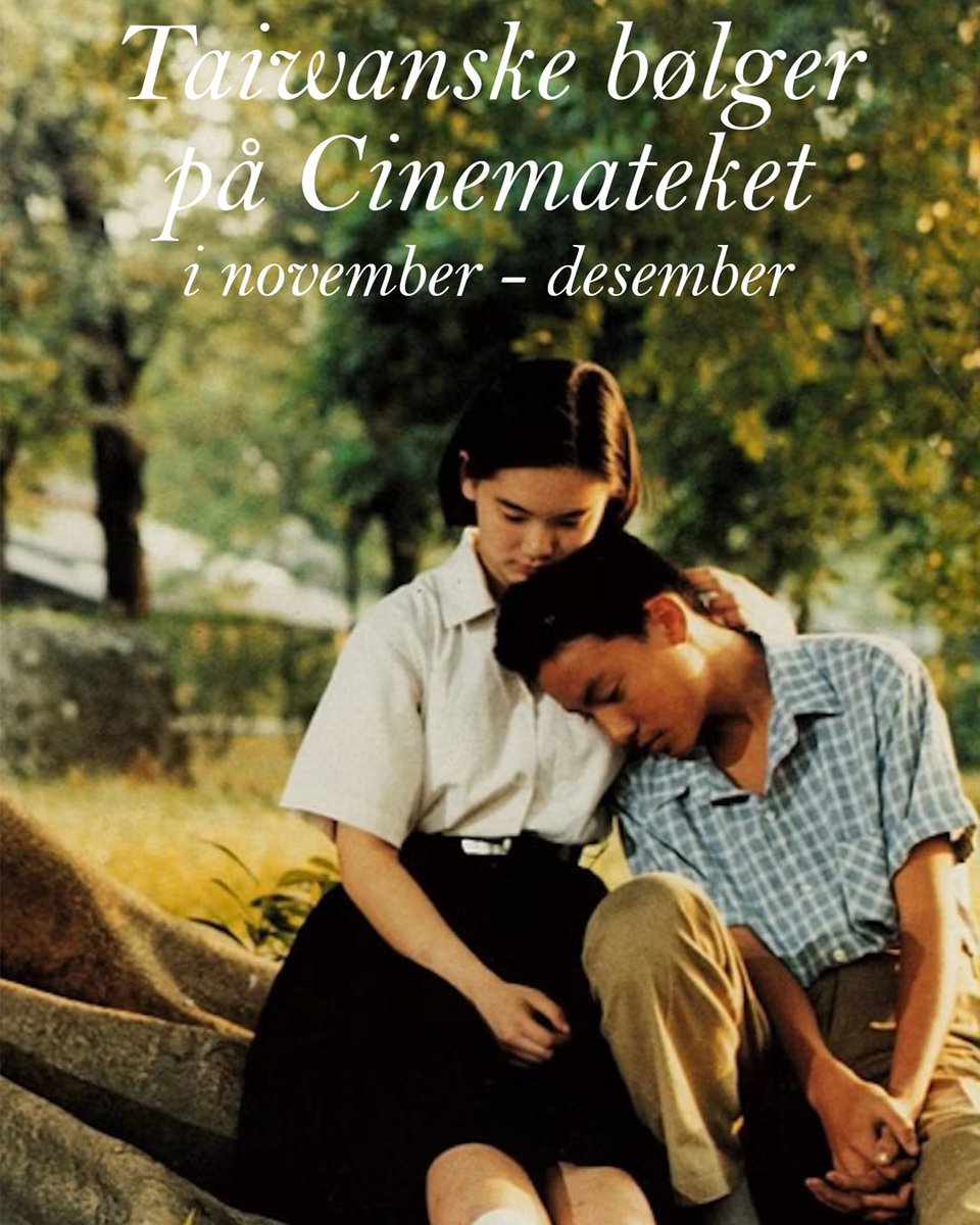 Velkommen til Taiwanske bølger på #Cinemateket hvor vi presenterer fem nøkkelfilmer fra Taiwans rikholdige filmhistorie. 🇹🇼🎬 Les mer om filmene her 👉 bit.ly/48lZu7r