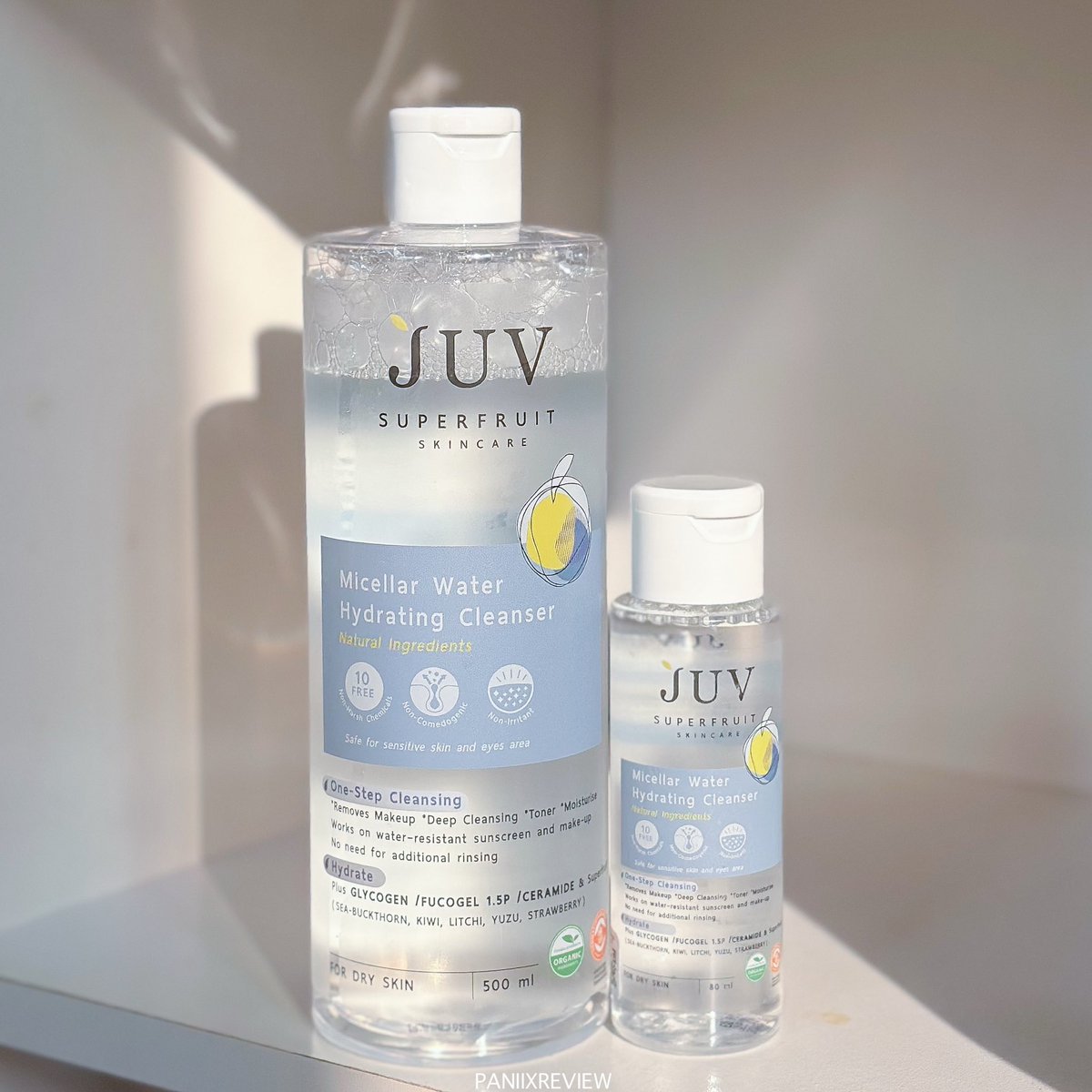 ใช้น้อง #จุ๊ฟไมเซล่า ขวดฟ้ามาหลายขวดแล้ว 👀✨น้องคนนี้เป็นคลีนซิ่งสูตรHydratingที่เหมาะกับผิวธรรมดา-ผิวแห้ง หลังเช็ดยังช่วยเติมความชุ่มชื้นให้ผิวด้วย เช็ดสะอาดอ่อนโยน แต่เอาเมคอัพออกหมด จะอายไลน์เนอร์ มาสคาร่าคิ้ว น้องก็จัดการได้! ขวดจิ๋วพกสะดวก เหมาะเวลาไปเที่ยวคับ #ใช้ดีบอกต่อ https://t.co/jEOVIywxQA