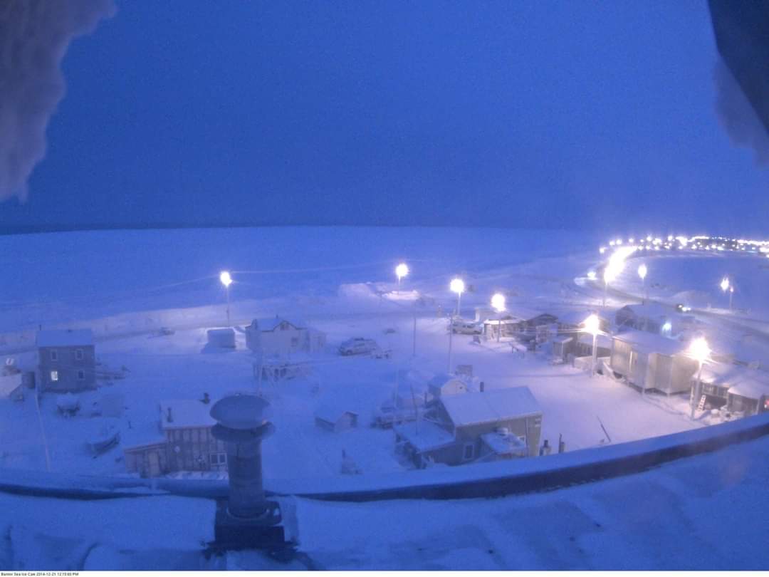 #cali Hoy inicia la noche polar en Barrow Alaska, no verán la luz del sol hasta el 22 de enero de 2025. Son 64 días sin sol ☀️