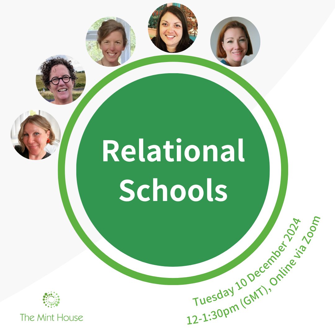 MintHouseRP's tweet photo. And if you're interested in finding out even more about how #restorativejustice, #relationalpractice and #restorativepractice can be used in schools to create community and address conflict then join us at this event on the 10th of December: https://t.co/C4mq2KGDxn https://t.co/RjvnQ9vKRQ