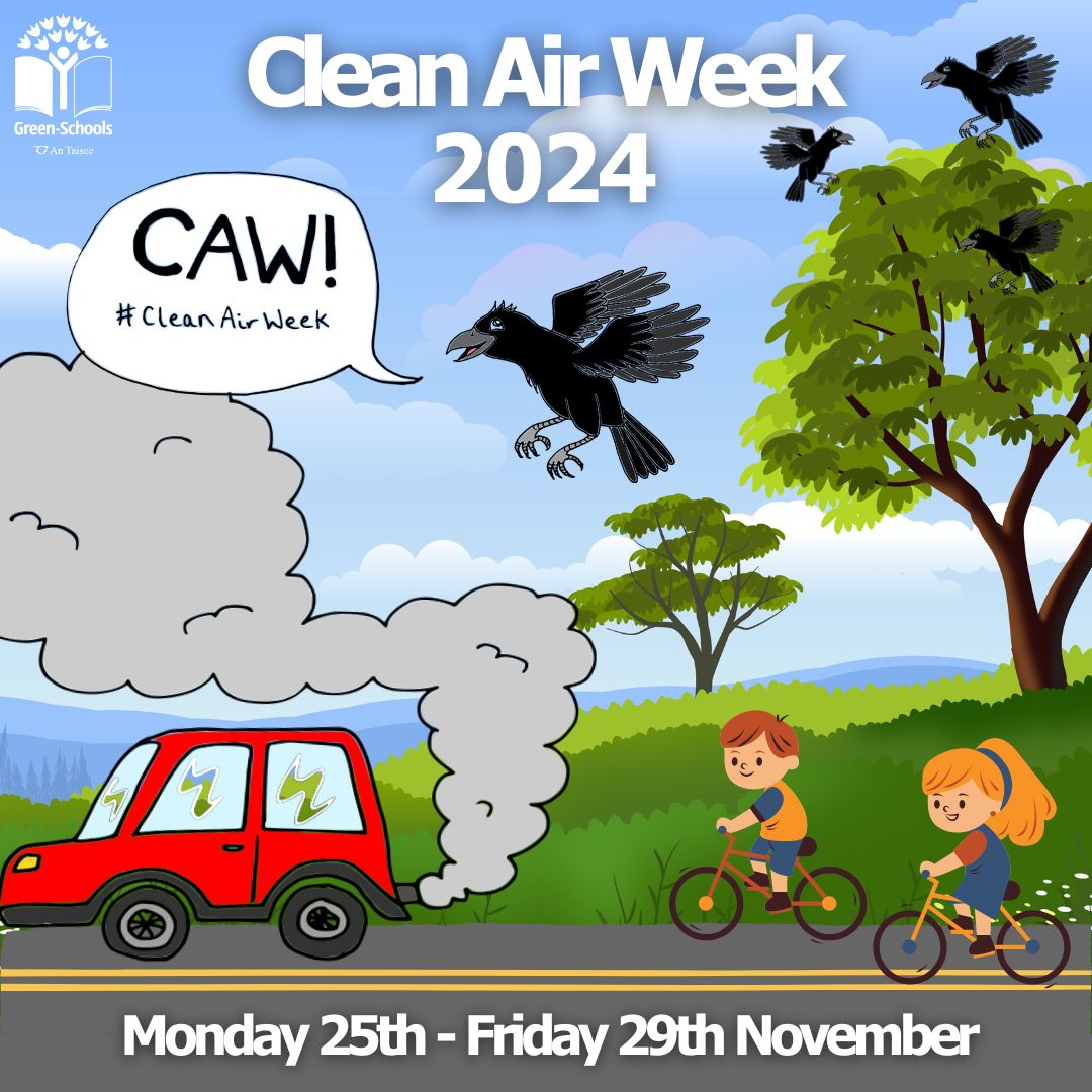 SRTS_Ire's tweet photo. 💡Did you know that an idling car emits higher emissions than driving, worsening air quality?
✅Switch off your engine outside the school for healthier front of school environments
Check out @GreenSchoolsIre No Idling resources for more #CleanAirWeek➡️https://t.co/YiKt2oYHf6 https://t.co/rsj9KQbEG3