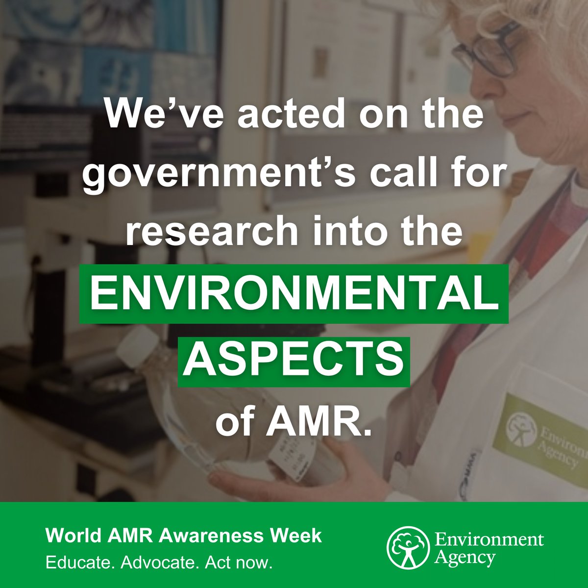 ChiefScienEA's tweet image. Since 2021, the @EnvAgency has been investigating environmental #AMR as part of a cross-governmental research programme. Together, we’re piloting the development of national surveillance networks for #AntimicrobialResistance 🗺️
🔗 environmentagency.blog.gov.uk/2024/10/24/mon…
#WAAW #OneHealth