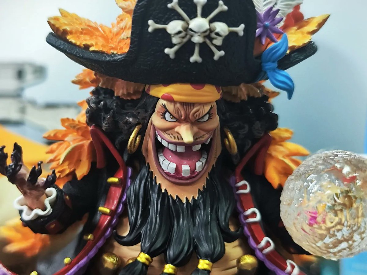 relxelf's tweet photo. Check out the Four Emperors Blackbeard Marshall D. Teach figure now in stock at LeaGue Studio, available at RELXELF ACG Hub! #OnePiece #Manga #Otaku https://t.co/QizeJ4wJfB