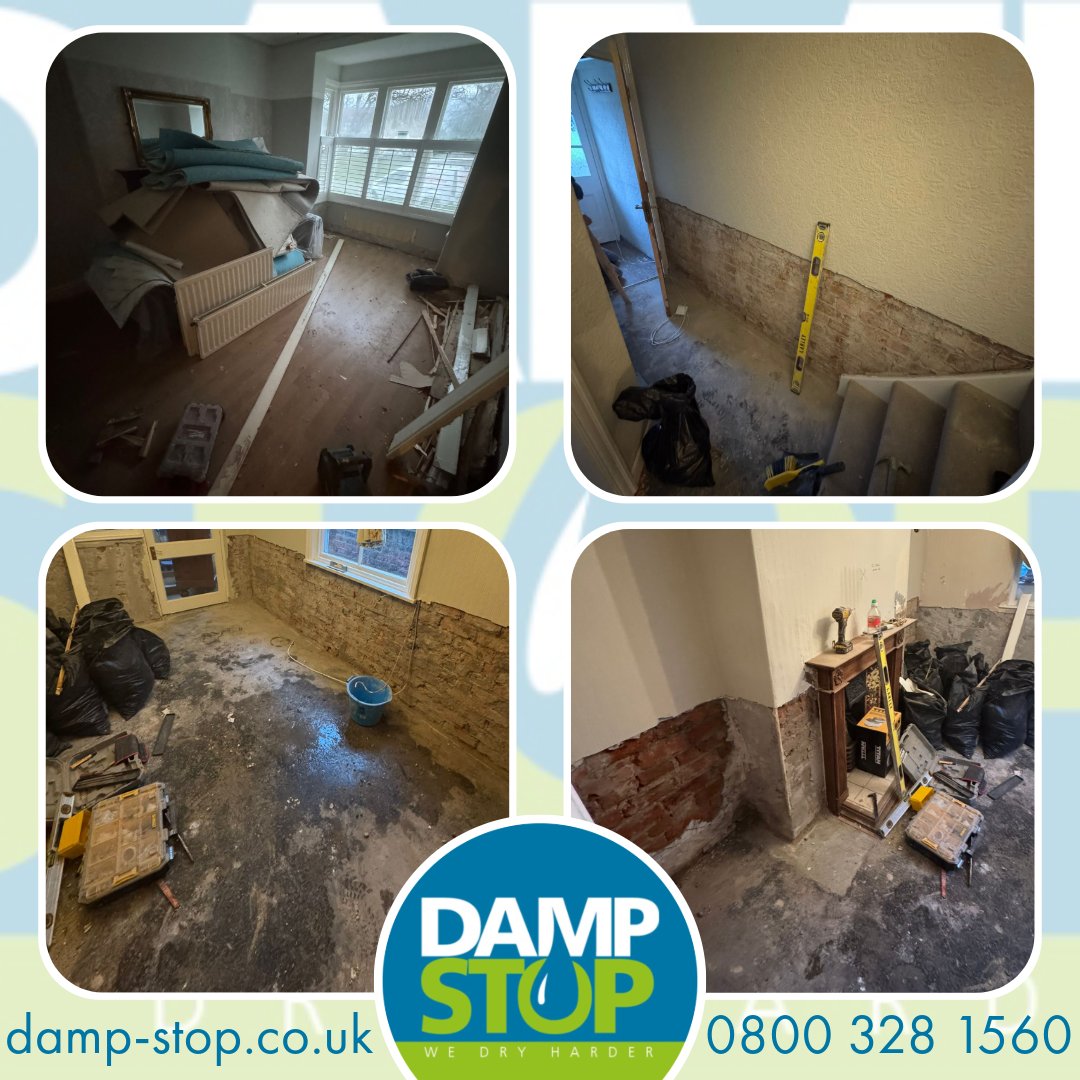 DampStop's tweet image. Works started in #Yarm yesterday - a full week ahead for our team as they #DampProof and #Replaster this lovely family home.

bit.ly/1ntuAy6

#DampStop #WeDryHarder #DampProofing #Damp #NorthYorkshire