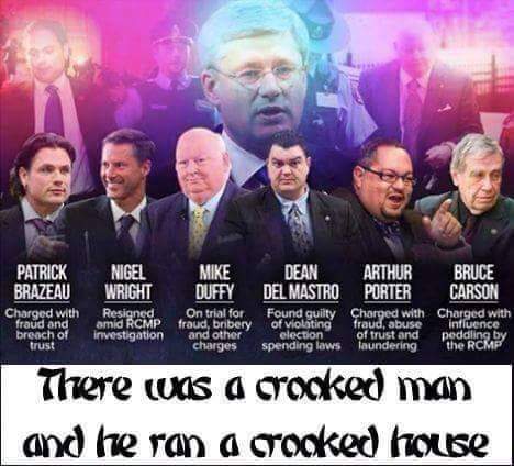 LysistrataKnows's tweet photo. @rmh1970000 @VsDemocracy @pvralien @stephenharper Never forget.
Charges, Convictions, HandCuffs, JailTime. 
#NeverVoteReformaCON
#IDUtrash https://t.co/ro0HR3rgNC