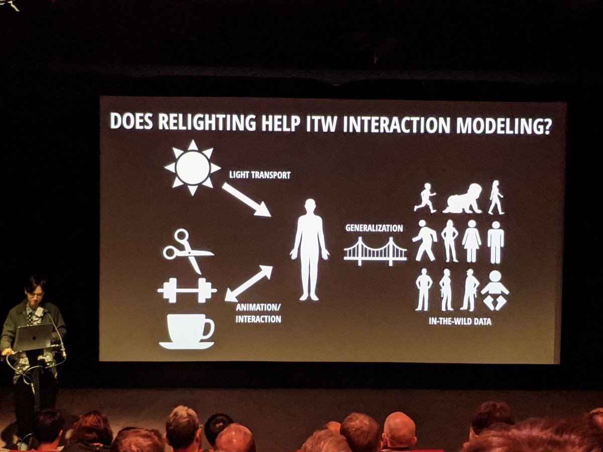 CVMP (@cvmp) on Twitter photo Our first keynote of today is Shunsuke Saito <a href="/psyth91/">Shunsuke Saito</a> from <a href="/RealityLabs/">Reality Labs at Meta</a> showing us their research on foundational models for digital humans and the importance of human avatars to be relightable, animatable, and generalisable #CVMP2024 Our first keynote of today is Shunsuke Saito <a href="/psyth91/">Shunsuke Saito</a> from <a href="/RealityLabs/">Reality Labs at Meta</a> showing us their research on foundational models for digital humans and the importance of human avatars to be relightable, animatable, and generalisable #CVMP2024
