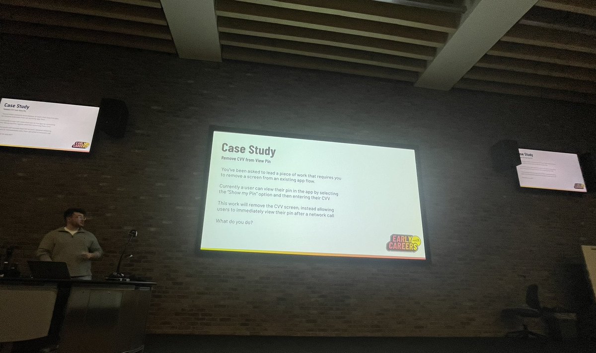 Great to have an Android mobile developer from <a href="/CapitalOne/">Capital One</a> for a guest lecture yesterday! Our final-year students gained valuable insights into real-world app development, case studies and showed how we’re teaching the latest industry trends for Android and iOS development!