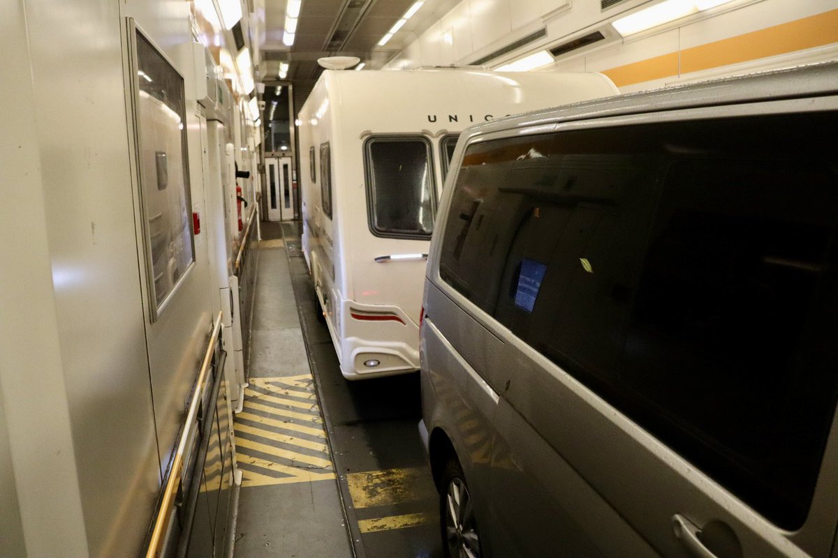 After a cosy night at the Black Horse Farm <a href="/candmclub/">Caravan and Motorhome Club</a> site, we’ve just boarded <a href="/LeShuttle/">LeShuttle</a> 🚇

A short drive through France, and we’ll soon arrive at our destination — Bruges in Belgium! 🇧🇪

We’re really looking forward to exploring over the coming days 🎄☺️

#accessibleadventures