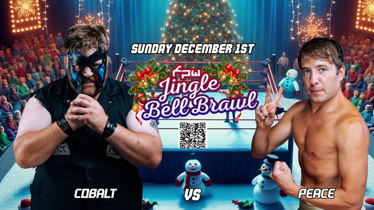 Future Pro Wrestling (@fpwuk) on Twitter photo Following on from the implosion of their team at Trick or Treat.
The Monster Cobalt will go one on one with <a href="/PeaceWrestler/">Peace_&_Rapmaster</a> at FPW Jingle Bell Brawl
futureprowrestling.com Following on from the implosion of their team at Trick or Treat.
The Monster Cobalt will go one on one with <a href="/PeaceWrestler/">Peace_&_Rapmaster</a> at FPW Jingle Bell Brawl
futureprowrestling.com
