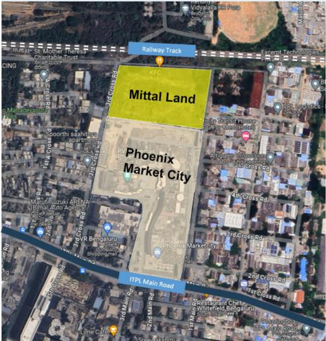 Phoenix has acquired the adjacent land to expand and densify the existing development of Phoenix Market City.

#Bengaluru #Whitefield
