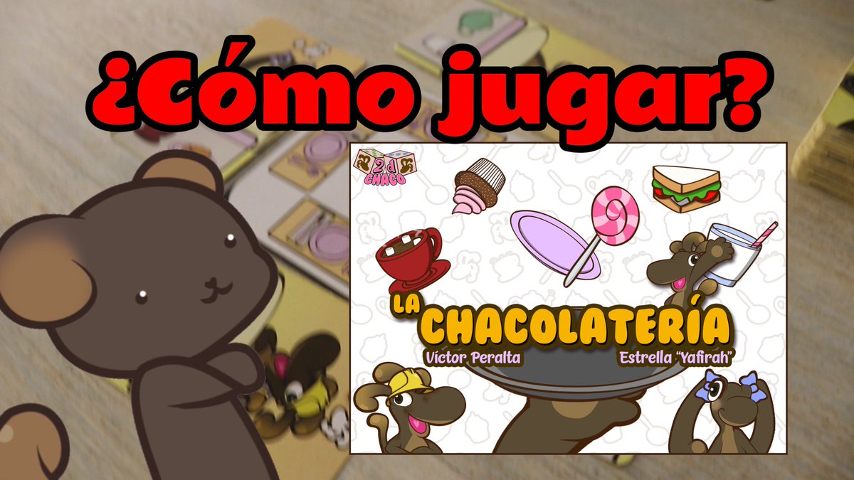 2dCHACO's tweet photo. ¡Tenemos vídeo de cómo jugar a nuestro juego de mesa!  ¡LA CHACOLATERÍA! 

☕️https://t.co/I5GVydZFwX
 
#juegosdemesa #chacorrito #boardgame #cardgame https://t.co/c7hZj4vHLV