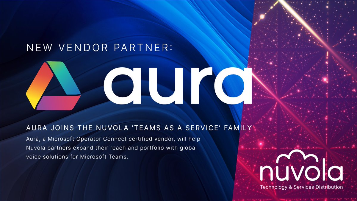 🚀 We’re excited to announce our partnership with <a href="/AuraAlliance/">We Are Aura</a> bringing enterprise-grade telephony to our #Microsoft 'Teams as a Service' practice!✨
👉 Read more here -  bit.ly/4fyI6iz #microsoftteams #unifiedcommunications