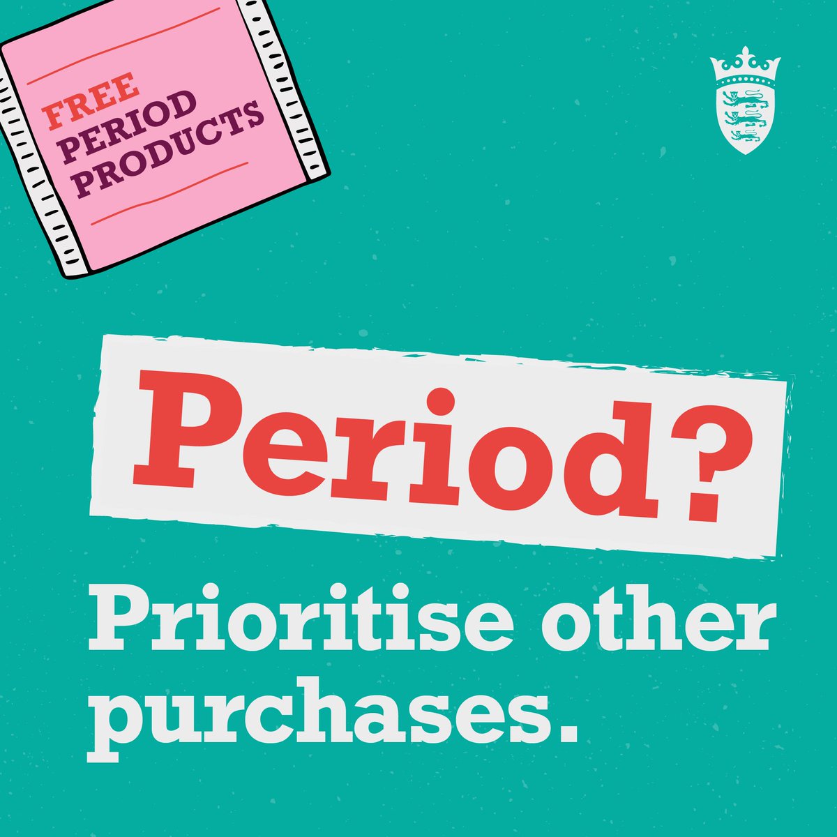 Free period products are available to access from even more locations across the island.

Pick up a monthly supply box for yourself or someone else. No need to order - just visit one of the locations and pick-up what you need.

View all 22 locations at gov.je/Periods