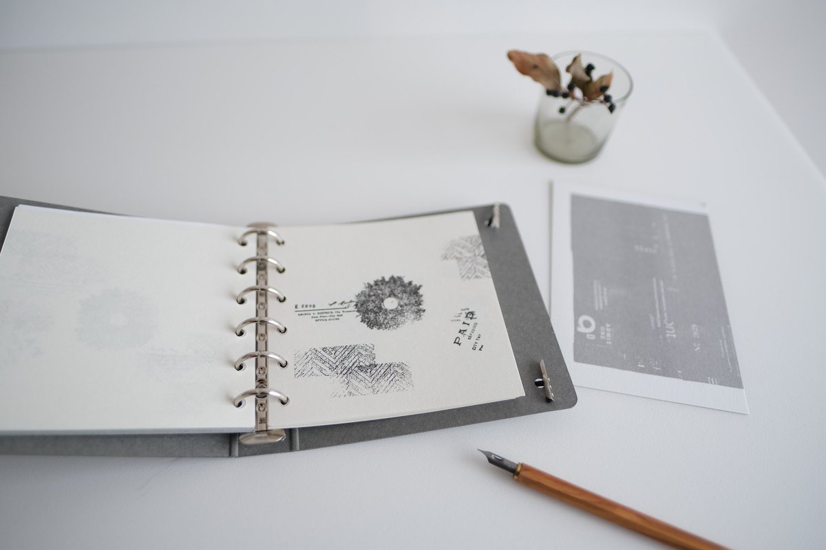 ヨハク☆新作！文具女子博限定バインダーセット ヨハク✢文具女子博