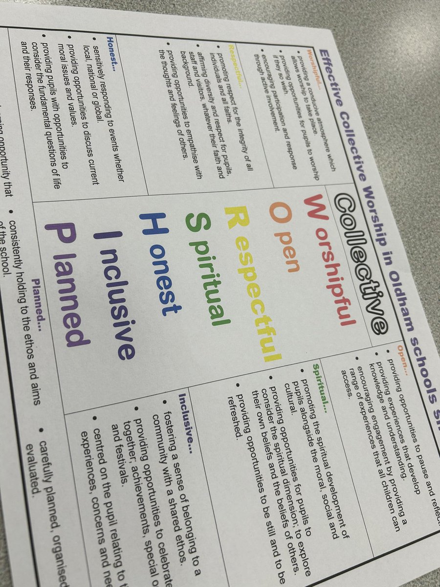 Oldham SACRE tweet media