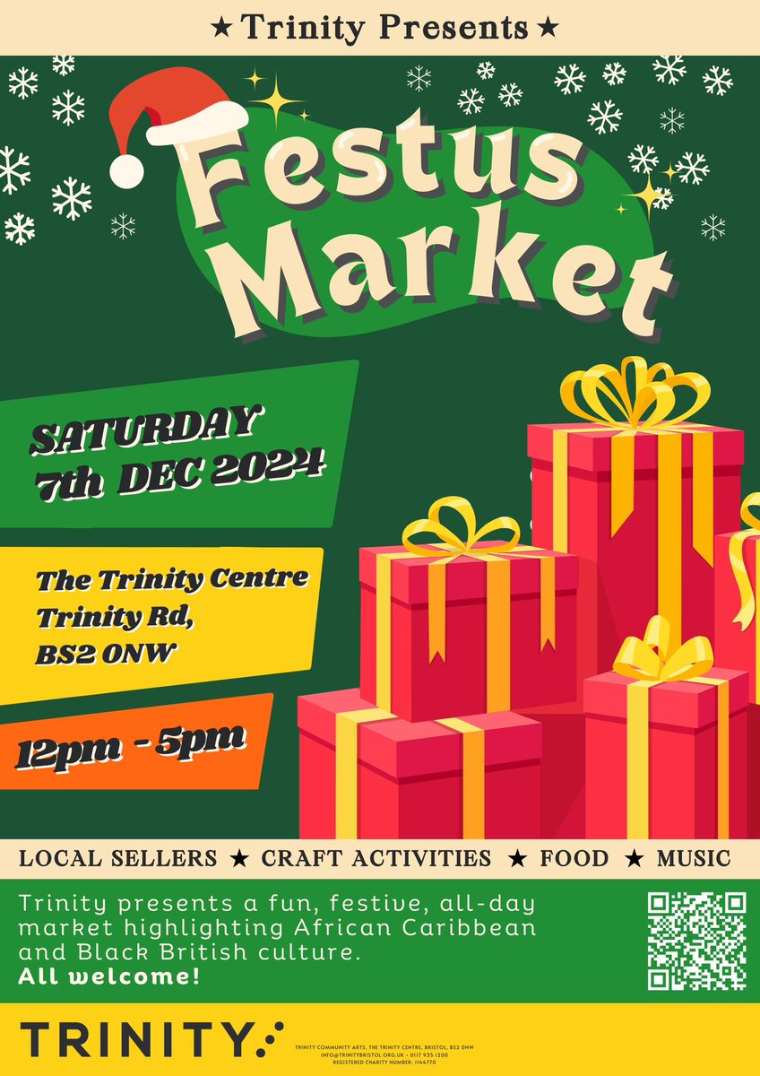 HeartCarnelian's tweet photo. We’re thrilled to announce we’ll be running a book stall at the Festus Market @TrinityBristol on 7 December 2024🎄

Come and explore a range of African literature by talented writers from Zimbabwe and beyond. We’d love to see you there! 🧡📚 https://t.co/lMoBjZOPoU