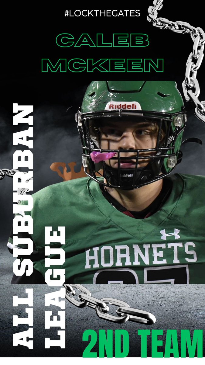All Suburban League 2nd team🏈