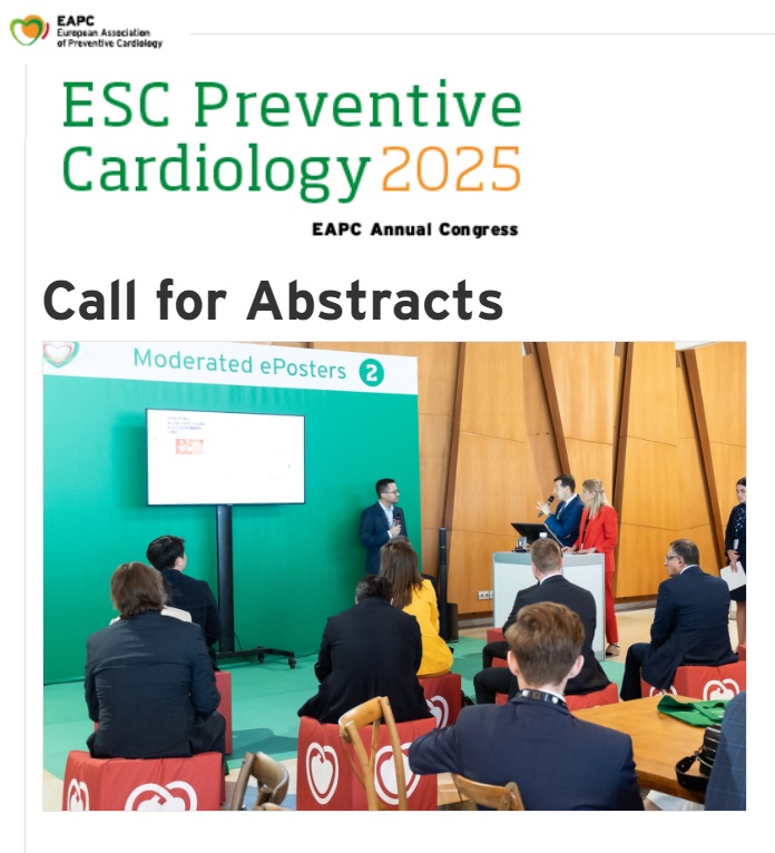 🚨 Last days to submit your science! 
Present your work and spread your findings to a huge audience interested in #cvprev!
🛑 Abstract submission deadline: Thursday, 21 November 2024 – 12:00 noon CET
We are waiting for you in Milan to drink an Italian coffee together ☕️💕🤩