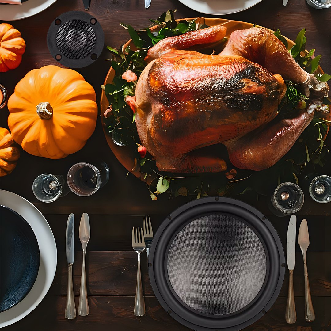 Parts_Express's tweet image. Music can really add an element of comfort to a room. What is your audio setup for Thanksgiving dinner?

#homeaudio #thanksgiving #partsexpress