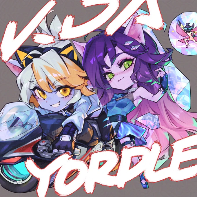 K/DA  #Tristana X #Lulu 