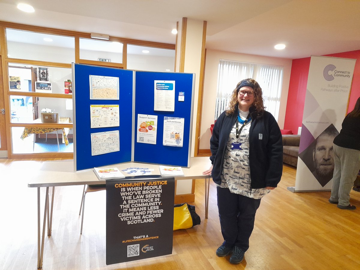 <a href="/PrisonersWkScot/">Prisoners Week Scotland</a> Thank you for inviting us to be part of the Hear My Voice launch on Sunday!  It was great to be able to share information about alternatives to custody, and provide details of the support available to people in Perth and Kinross: pkc.gov.uk/jcsdirectory
