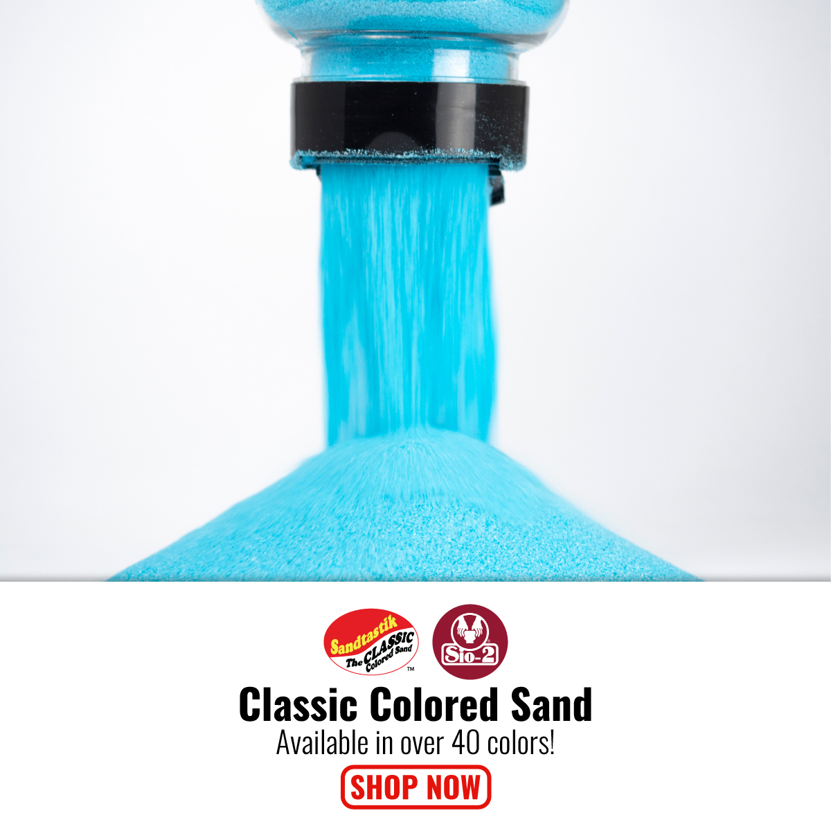Classic Colored Sand
Available in over 40 colors!
sandtastik.com/sand/classic-c…