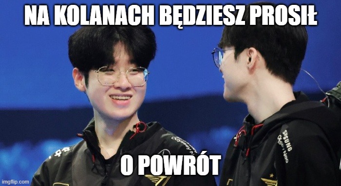 <a href="/CzarnyPiotrus10/">Piotr "CzarnyPiotruś" Barański</a> T1 Doran Mistrzem Świata 2025 
Pozdrawiam