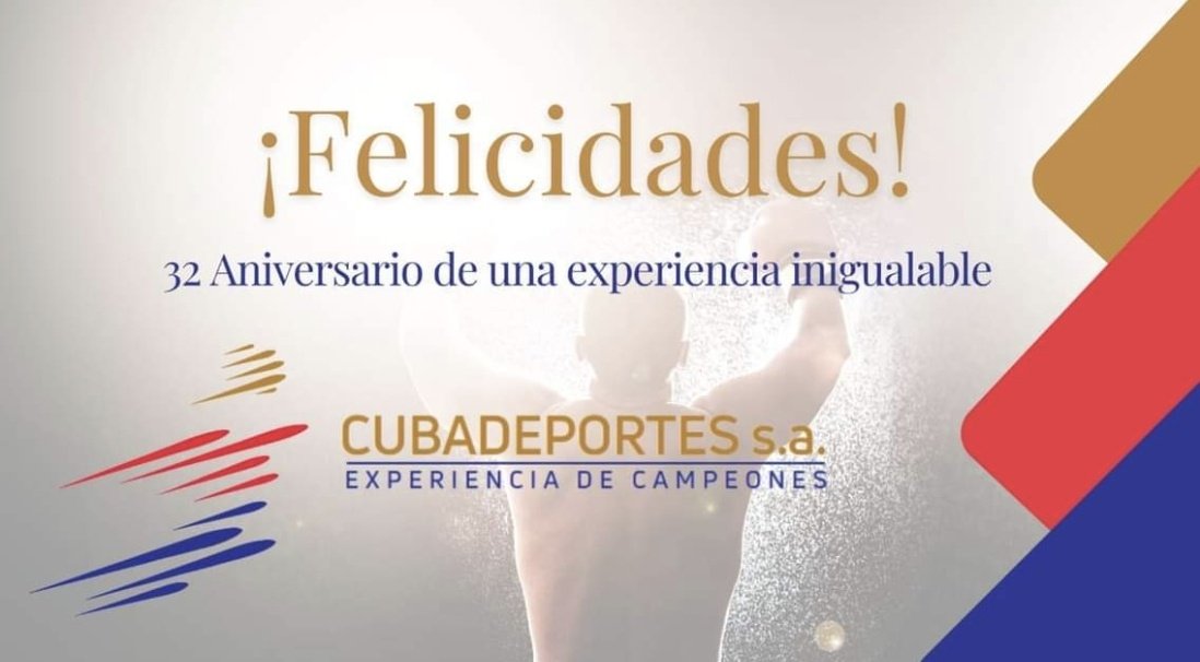 Un aniversario para reconocer el rol ejercido durante estos años de consagración y compromiso.
Excelente momento para recordar a sus fundadores y continuadores, y destacar el trabajo de quienes hoy  combaten a diario desde esa entidad. ¡Felicidades, <a href="/ACubadeportes/">Sociedad Mercantil Cubadeportes s.a</a>!