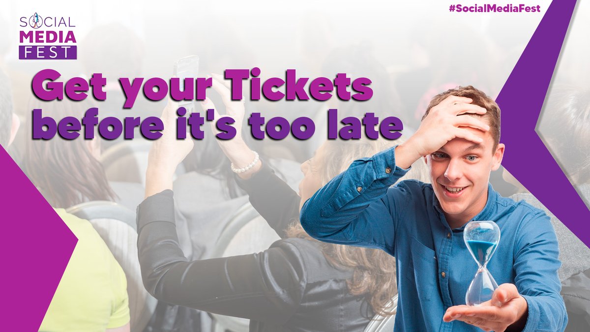 Time is running out. Only a few hours left to get your ticket (virtual or in-person) for #SocialMediaFest

Check out the lineup of top speakers and panellists and get your ticket now:

🎟️ tickettailor.com/events/tweetin…?