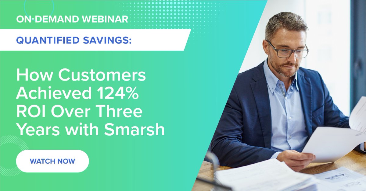 #ICYMI - our latest webinar shows results from actual Smarsh customers in the 2024 Forrester Consulting Total Economic Impact™ of Smarsh Study. We covered the family recipe and how to maximize your return on efforts. Catch up with the on-demand session: ow.ly/97Tg50U9wBL