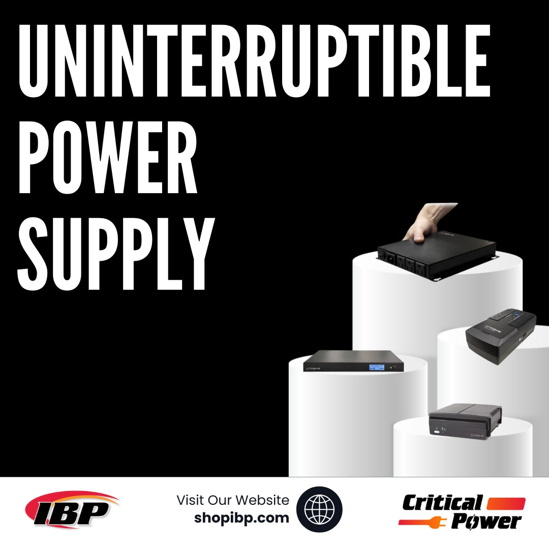 ibpmidwest's tweet image. With multiple outlets and surge protection, it is an affordable and compact solution for homes and small offices, offering backup power and safeguarding devices from damage or data loss.

#PowerProblems #ShopIBP #CriticalPower #Power #Electronics #BatteryBackUp #PowerCare